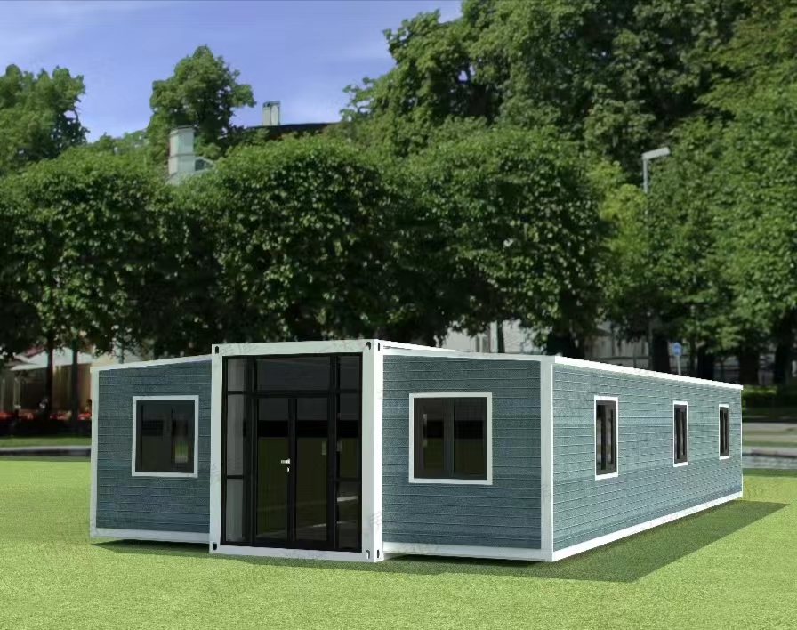 Double-wing prefabricated folding house (14)